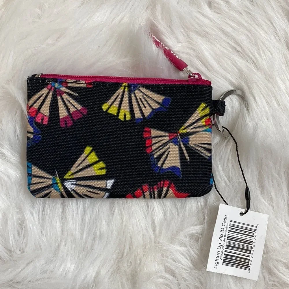 Vera Bradley lighten up zip ID case